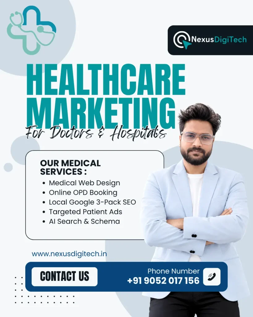 Best Digital Marketing for Healthcare Professionals | Hospitals & Clinics